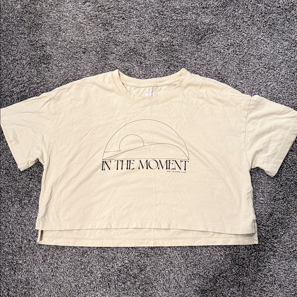NWOT Madewell Cropped Tshirt